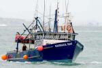 ID 2785 REBECCA MAY - a trawler based in Whitianga on the Coromandel Peninsula, New Zealand, seen inbound to Auckland, NZ. She began taking on water and sank off the NZ coast about 90kms from Tauranga on 24...